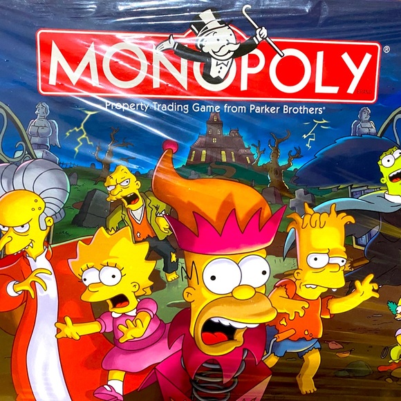 MONOPOLY THE SIMPSONS TREEHOUSE OF HORROR COLLECTOR’S EDITION 2005 NEW SEALED - Picture 4 of 16